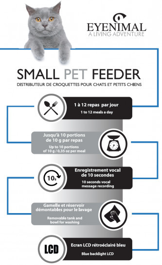 Dávkovač krmiva Eyenimal Small Pet Feeder