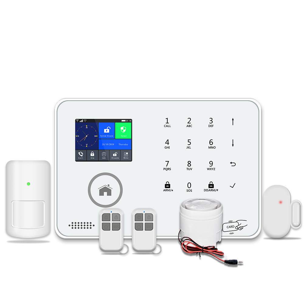 Bezdrôtový GSM a WIFI alarm BENTECH WF40C